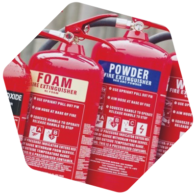 Types of fire extinguishers